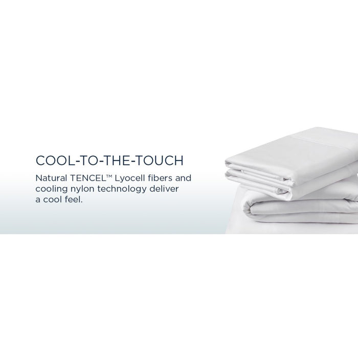 TEMPUR breeze cooling Sheet Set White