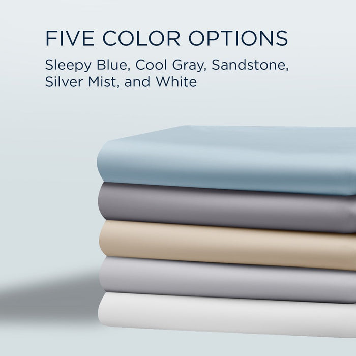 TEMPUR Classic Cotton Sheet Set Sleepy Blue