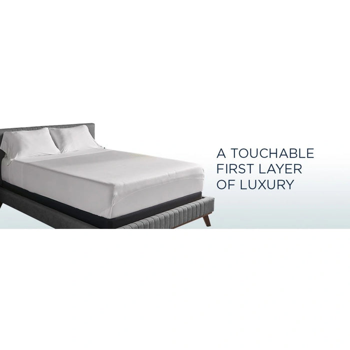 TEMPUR breeze cooling Sheet Set Sleepy Blue